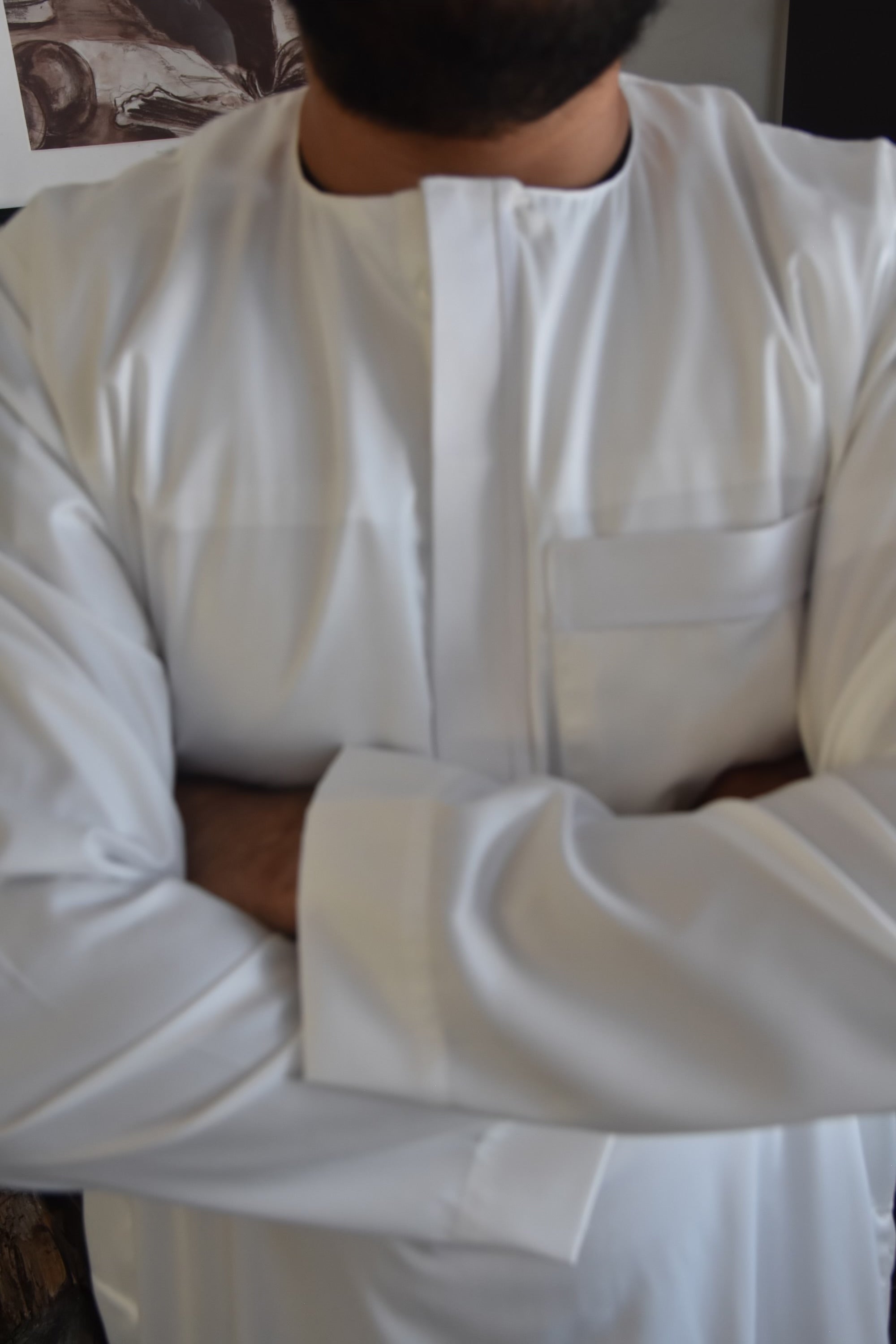 MEN’S THOBE WHITE