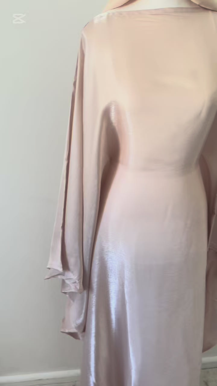 Butterfly abaya