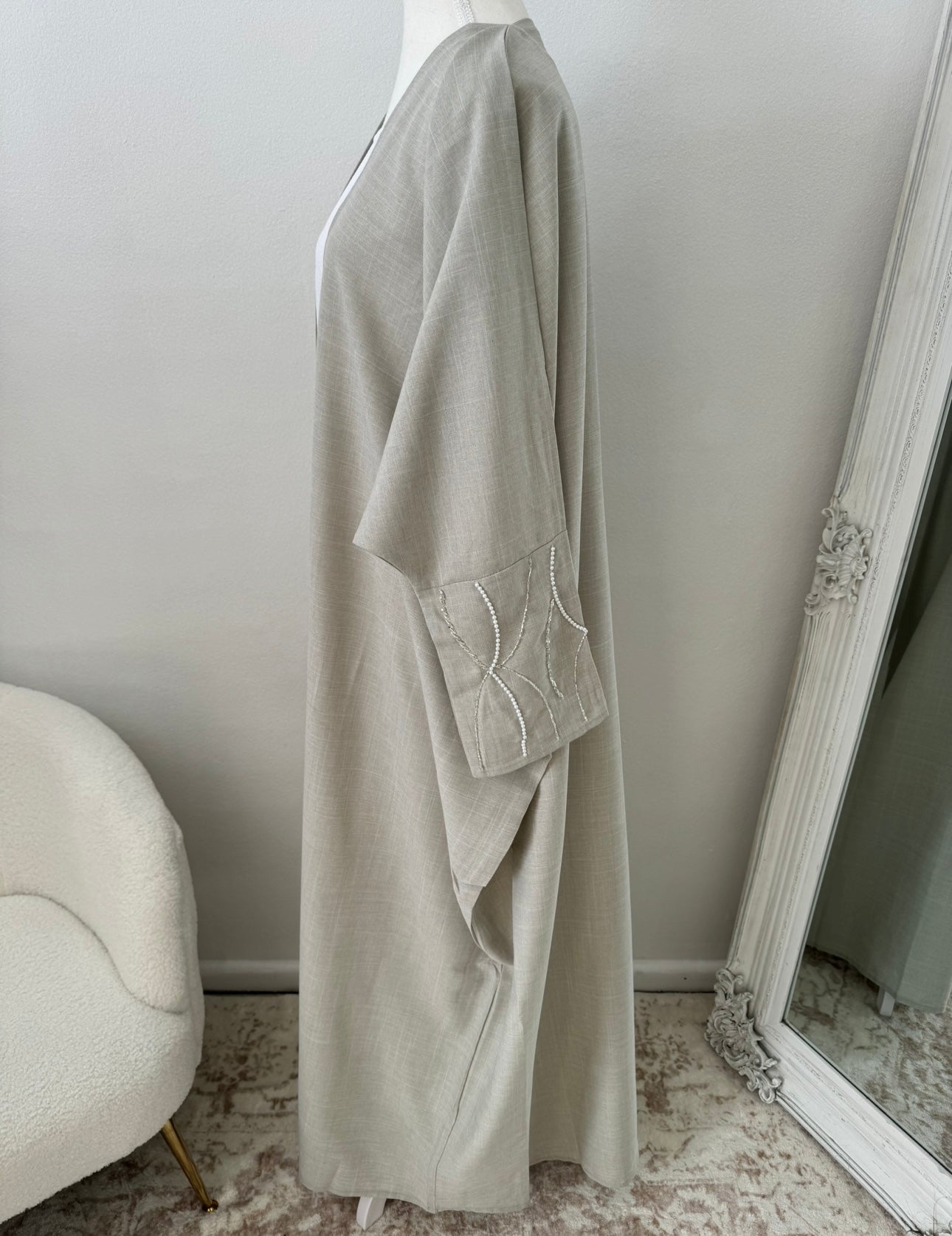 YASMIN LINEN ABAYA