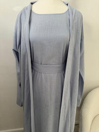 SADIA LINEN ABAYA