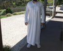 MEN’S THOBE WHITE
