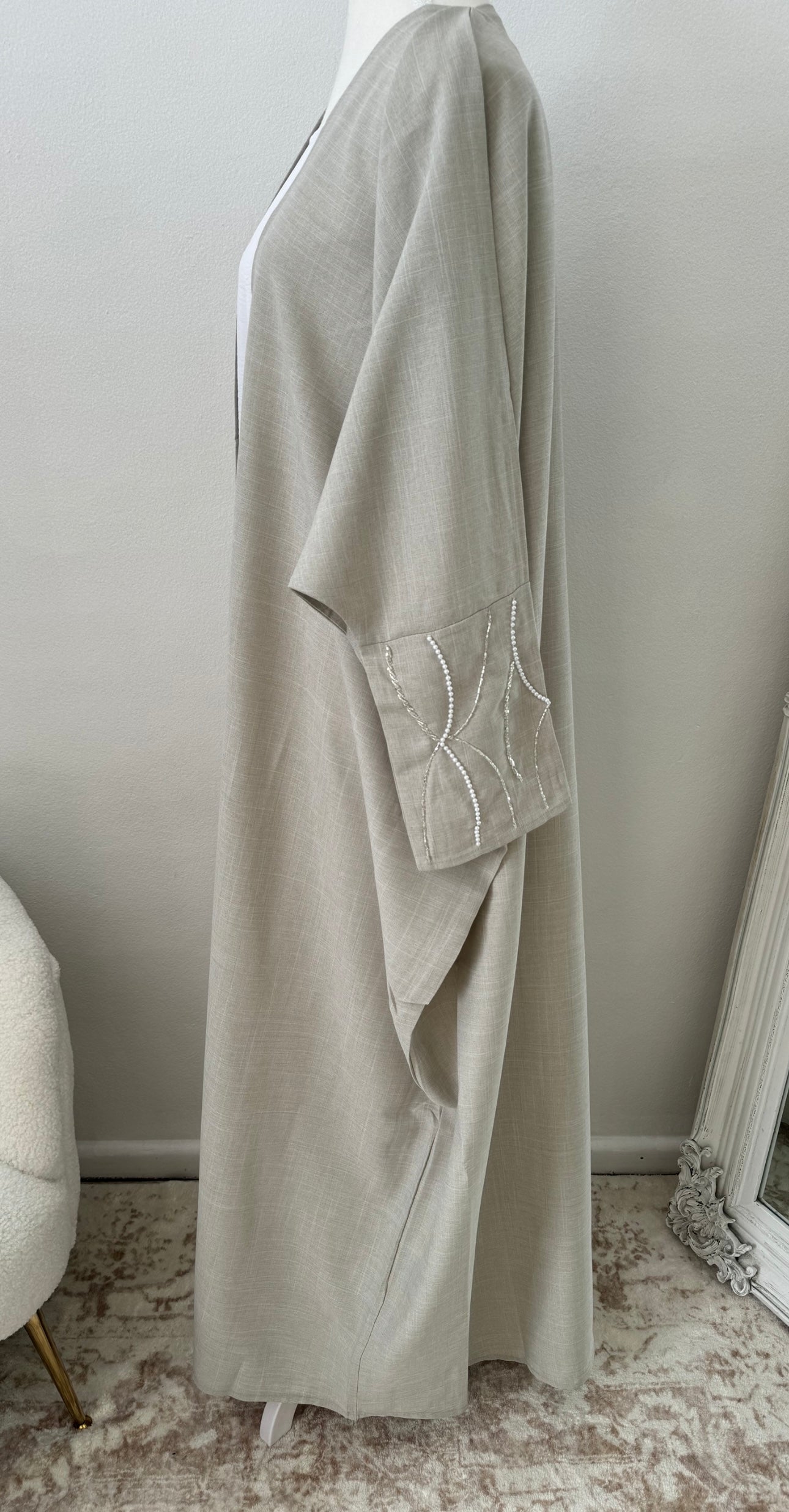 YASMIN LINEN ABAYA