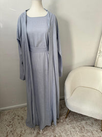 SADIA LINEN ABAYA
