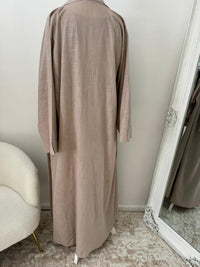 SADIA LINEN ABAYA