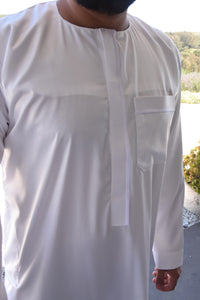 MEN’S THOBE WHITE