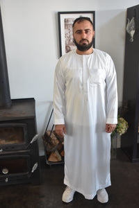MEN’S THOBE WHITE
