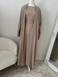 SADIA LINEN ABAYA