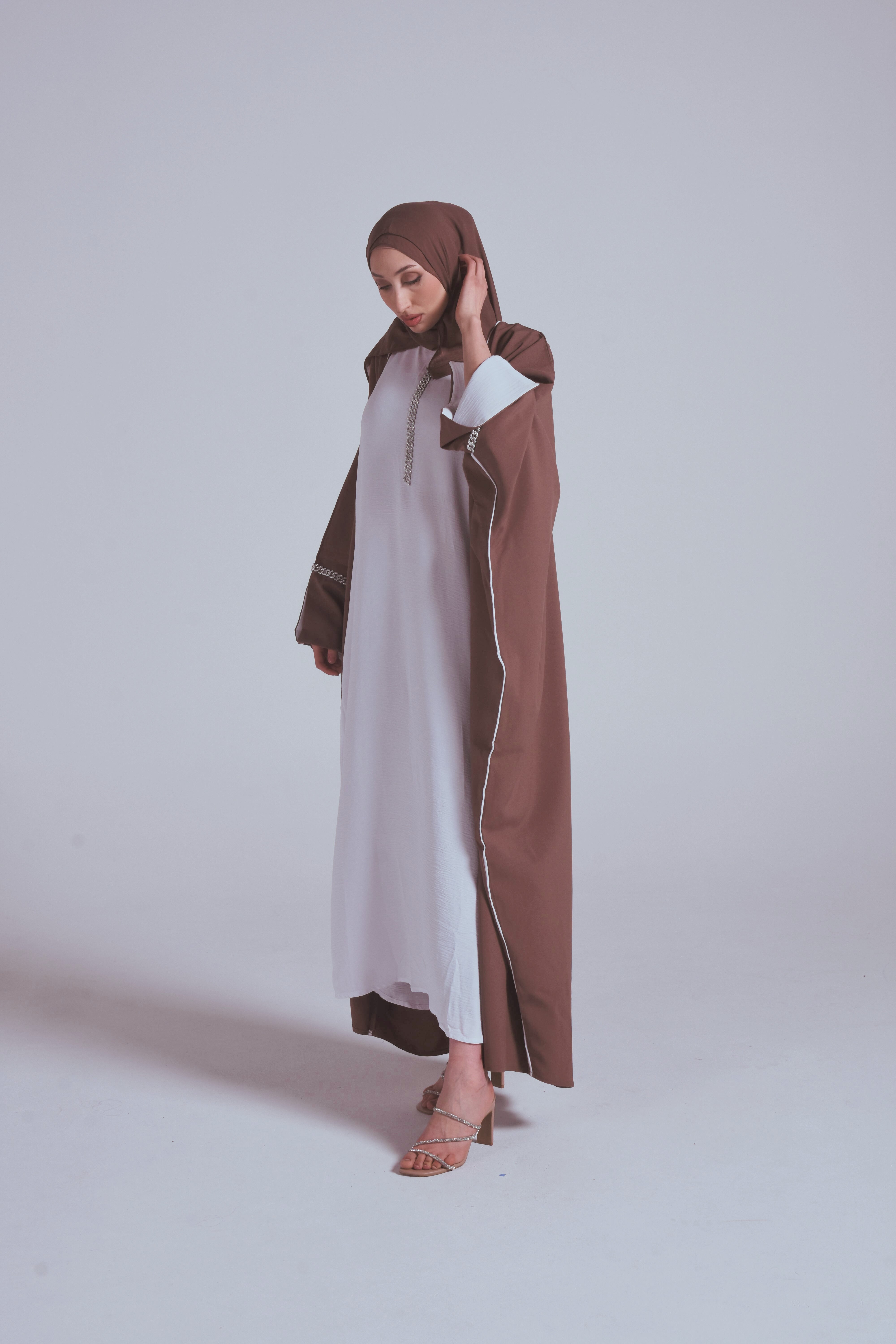 SPILT SLEEVE ABAYA